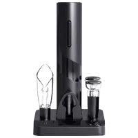 Набор для открывания вина Circle Joy CJ-TZ08  25 Вт / Черный