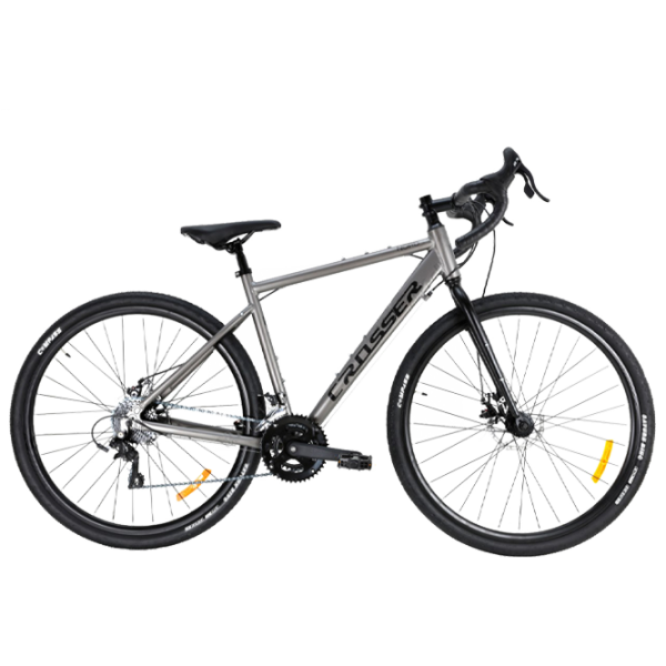Bicicletă Crosser NORD 700C 28" 21" Aluminiu/ Gray Black photo 1