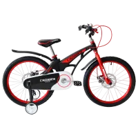 Bicicletă Crosser Space 20" Aliaj de magneziu/ Black Red