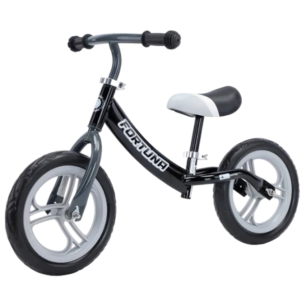 Bicicletă fără pedale Lorelli FORTUNA 12" Metal/ Gray Black photo 1 Bicicletă fără pedale Lorelli FORTUNA 12" Metal/ Gray Black photo 1