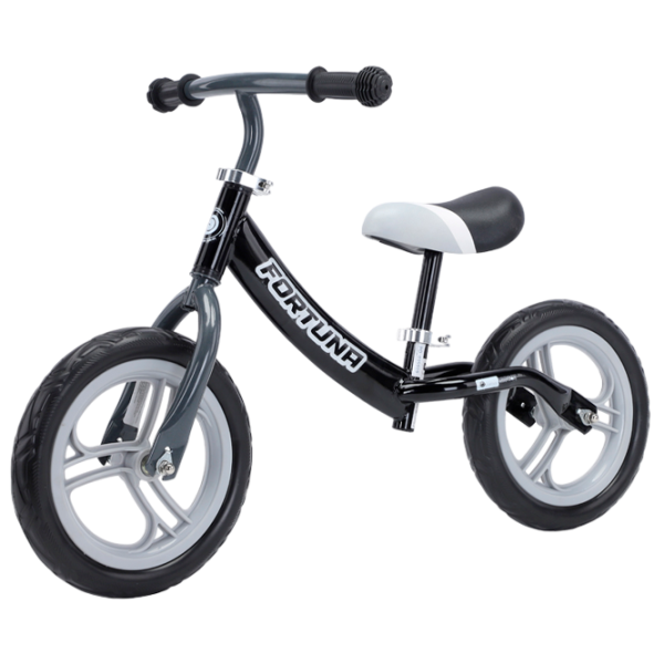 Bicicletă fără pedale Lorelli FORTUNA 12" Metal/ Gray Black photo 1 Bicicletă fără pedale Lorelli FORTUNA 12" Metal/ Gray Black photo 1