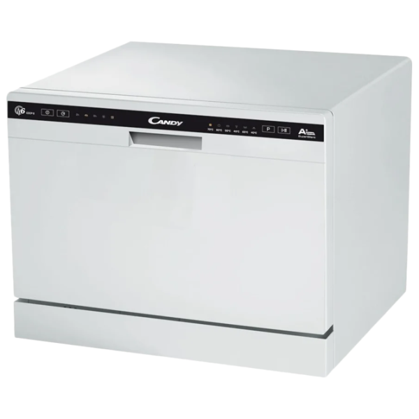 Mașină de spălat vase Candy CDCP 6 Compactă/ White photo 1