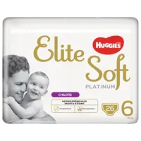 Подгузники для детей Huggies Elite Soft Platinum Pants Mega 6 6 15 - 25 кг/ 26 шт.