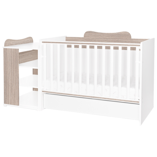 Pat pentru copii Lorelli BED Multi (10150570027A) 0 luni - 6 ani/ White photo 1