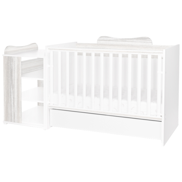 Pat pentru copii Lorelli BED Multi (10150570027A) 0 luni - 6 ani/ White photo 1