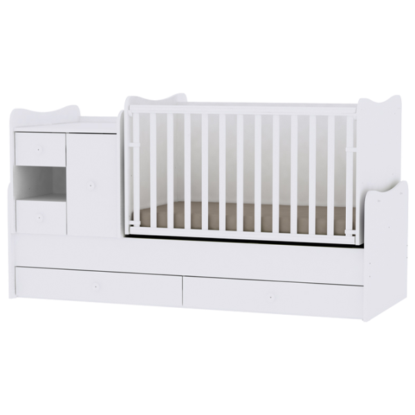 Pat pentru copii Lorelli BED MINI MAX NEW (10150500024А) 0 luni - 6 ani/ White photo 1 Pat pentru copii Lorelli BED MINI MAX NEW (10150500024А) 0 luni - 6 ani/ White photo 1