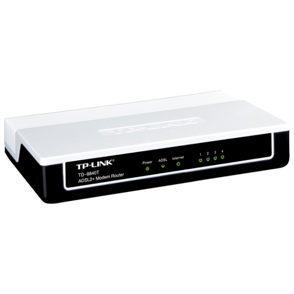 Маршрутизатор TP-Link TD-8840T Белый photo 1