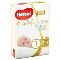 Подгузники для детей Huggies Elite Soft Jumbo 1 1 3 - 5 кг/ 50 шт.