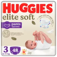 Scutece pentru copii Huggies Elite Soft Pants Mega 3 3 6 - 11 kg/ 48 buc.