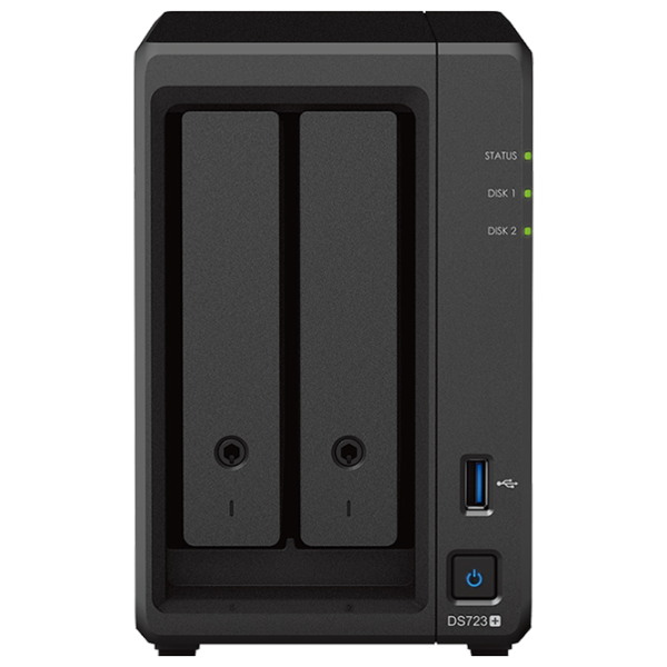 NAS Synology DS723+ Черный photo 1
