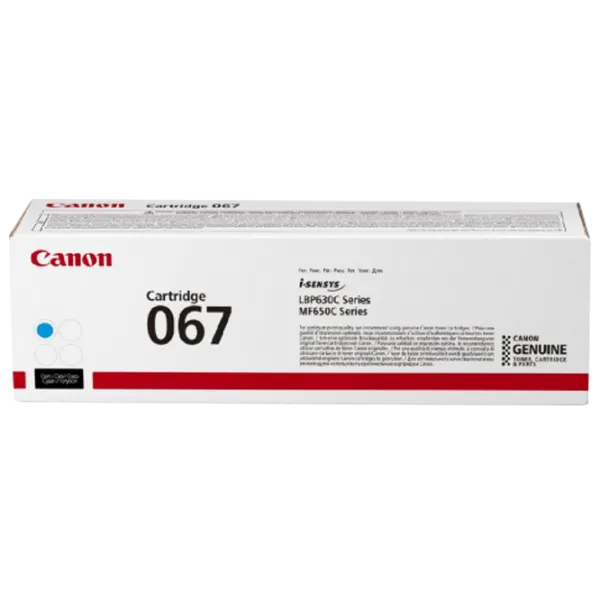 Картридж Canon CRG-067 Cyan/ Original/ Лазер photo 1
