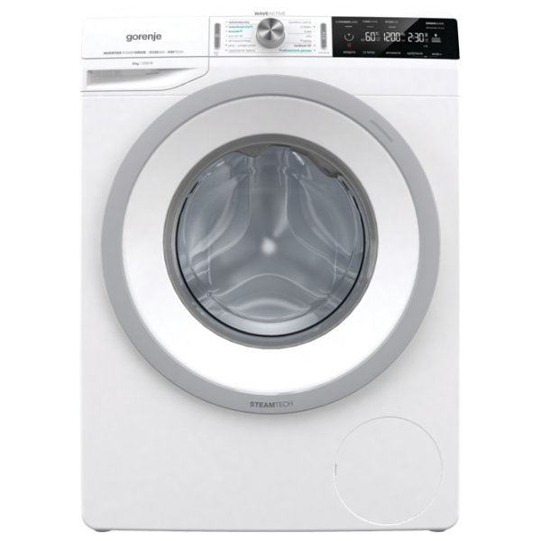 Стиральная машина Gorenje MAW 820 ION 8 кг / 1200 об/мин / Белый photo 1 Стиральная машина Gorenje MAW 820 ION 8 кг / 1200 об/мин / Белый photo 1