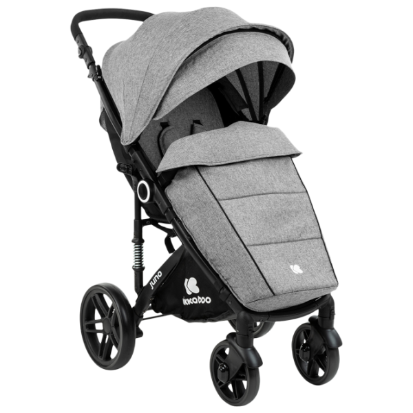 Детская коляска Kikka Boo Juno 31001030106/ Светло-серый photo 1