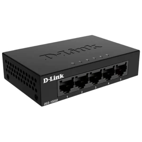 Switch D-Link DGS-1005D Black photo 1