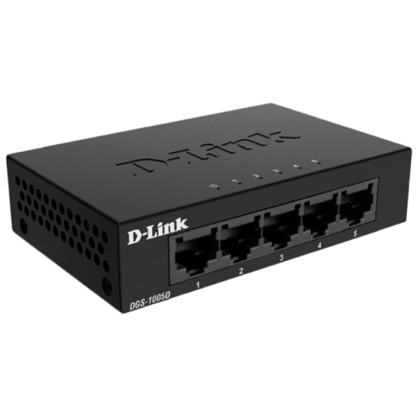 Switch D-Link DGS-1005D Black photo 1