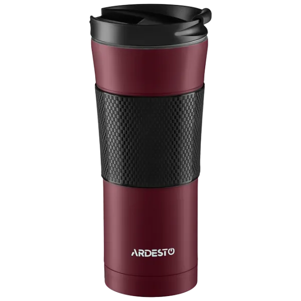 Cană termo Ardesto To Go AR2645SMR Bordo 0.45l photo 1