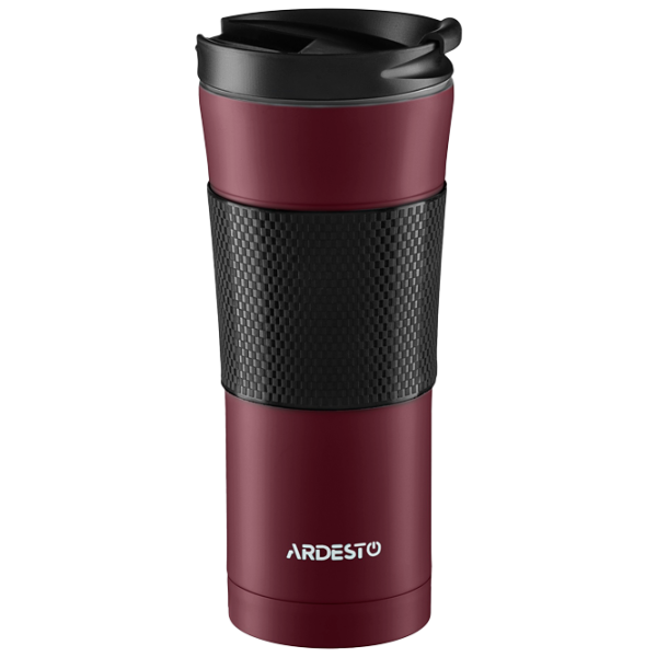 Cană termo Ardesto To Go AR2645SMR Bordo 0.45l photo 1