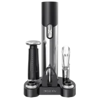 Set desfacător de vin Circle Joy CJ-TZ09  25 W / Gray