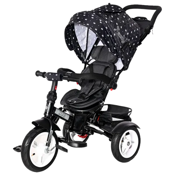 Triciclu Lorelli NEO AIR 20 kg/ Black photo 1