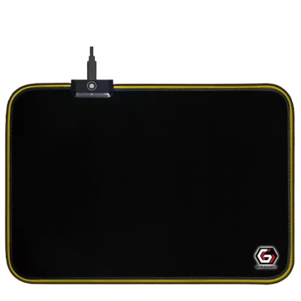 Covoraș pentru mouse Gembird MP-GAMELED-M Black photo 1