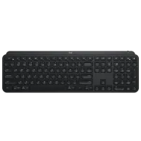 Клавиатура Logitech MX Keys Plus Беспроводные + Проводные/ Черный