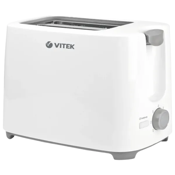 Toster Vitek VT-1587 Mecanic/ 700 W/ White photo 1