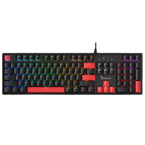 Tastatură A4Tech Bloody S510R Cu fir/ Black photo 1