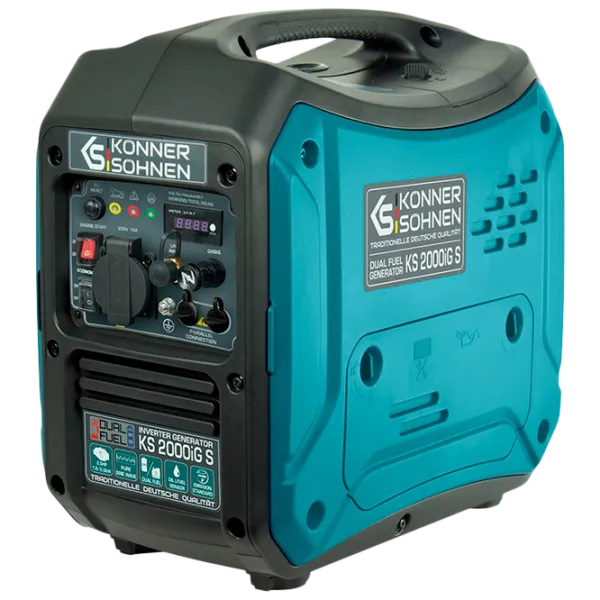 Generator de curent Könner & Söhnen KS 2000iG S 230 V Benzină, gaz/ 1.8 kW photo 1 Generator de curent Könner & Söhnen KS 2000iG S 230 V Benzină, gaz/ 1.8 kW photo 1