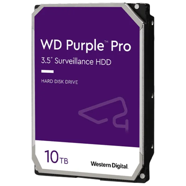 HDD Western Digital Purple Pro Surveillance 10 ТБ WD101PURP/ Серебристый photo 1