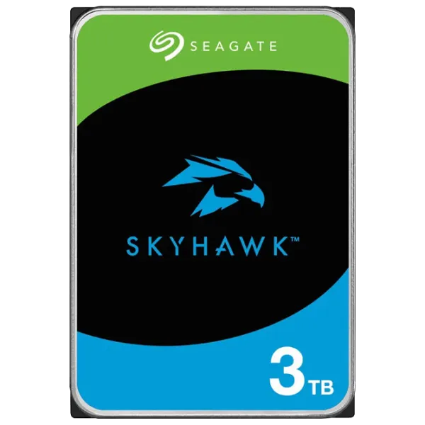 HDD Seagate SkyHawk Surveillance 3 ТБ ST3000VX015/ Серебристый photo 1