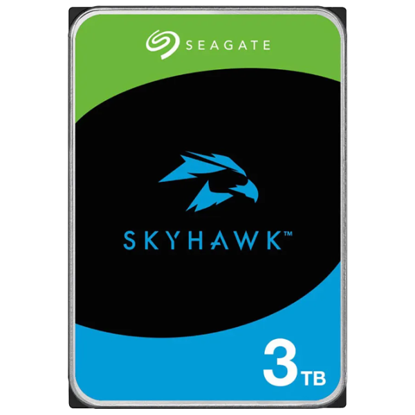 HDD Seagate SkyHawk Surveillance 3 ТБ ST3000VX015/ Серебристый photo 1