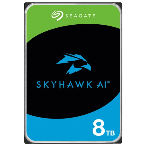 HDD Seagate SkyHawk AI Surveillance 8 TB ST8000VE001/ Silver photo 1