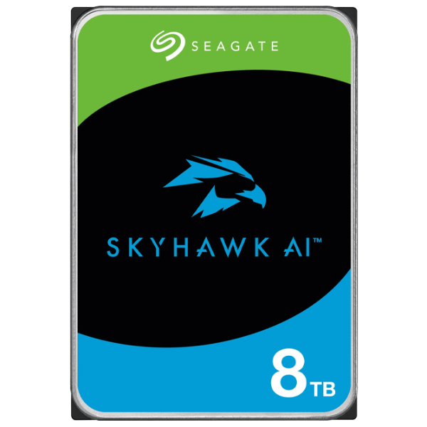HDD Seagate SkyHawk AI Surveillance 8 TB ST8000VE001/ Silver photo 1