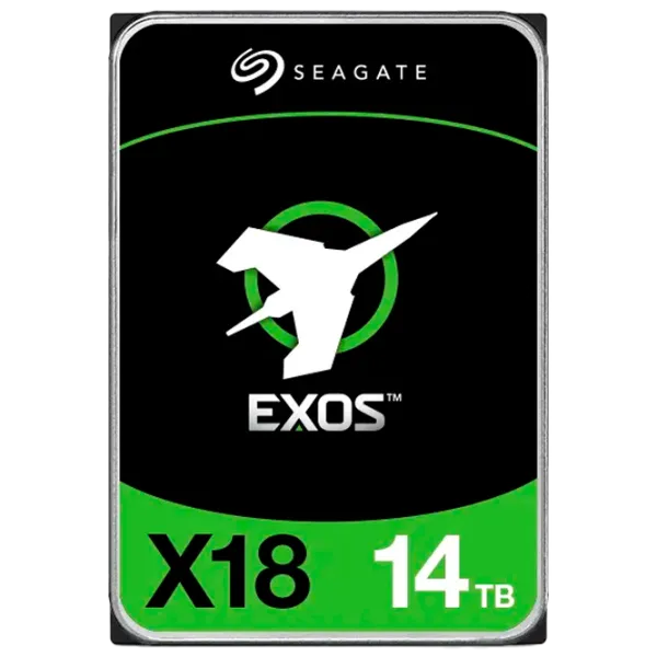 HDD Seagate Exos X18 14 TB ST14000NM000J/ Silver photo 1
