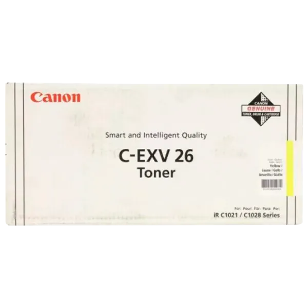 Картридж Canon C-EXV26 Yellow/ Original/ Лазер photo 1