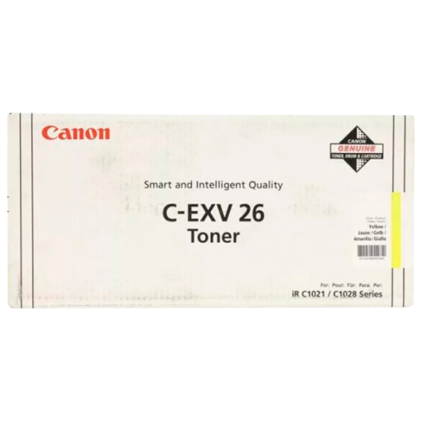 Картридж Canon C-EXV26 Yellow/ Original/ Лазер photo 1