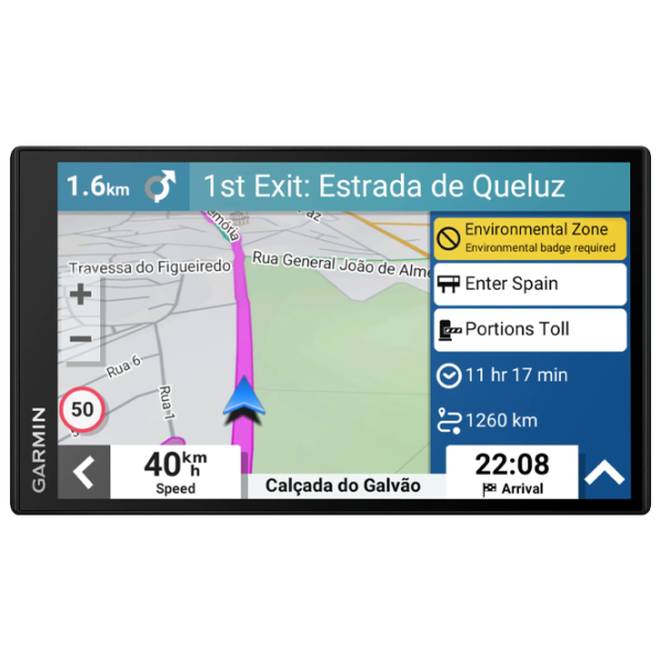 Sistem de navigație Garmin DriveSmart 76 EU MT-S 010-02470-10 Europa/ Black photo 1