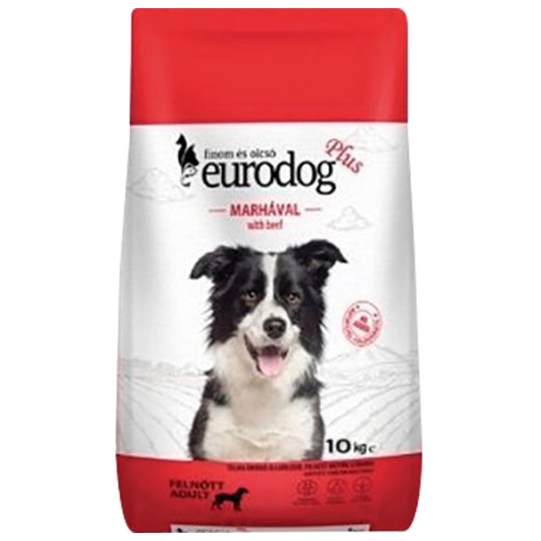 Корм для собак сухой Eurodog Plus Adult Dog 10 кг/ Говядина photo 1