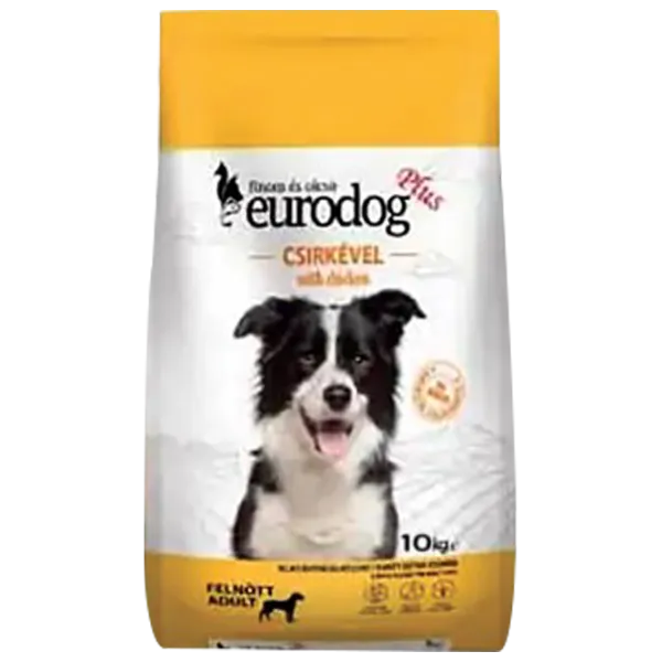 Корм для собак сухой Eurodog Plus Adult Dog 10 кг/ Курица photo 1