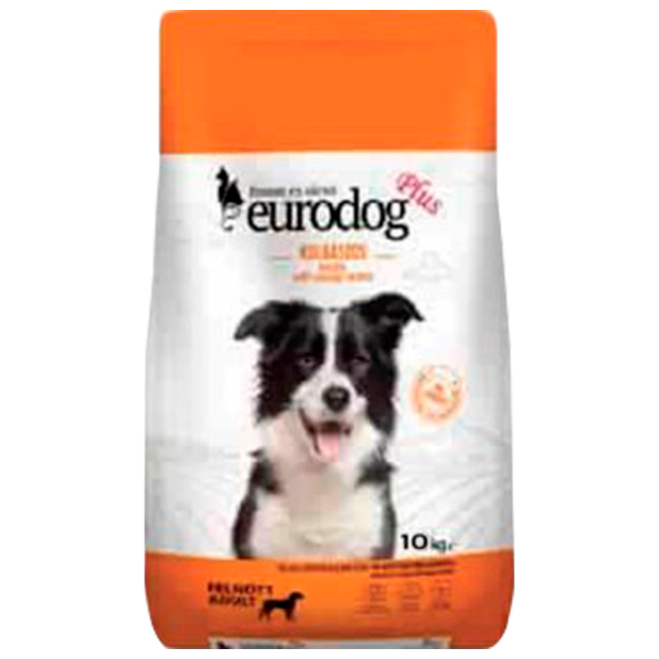 Корм для собак сухой Eurodog Plus Adult Dog 10 кг/ Колбаса photo 1