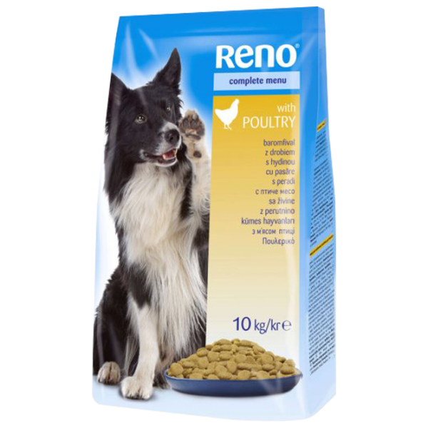Корм для собак сухой Reno Complete menu 10 кг/ Курица photo 1