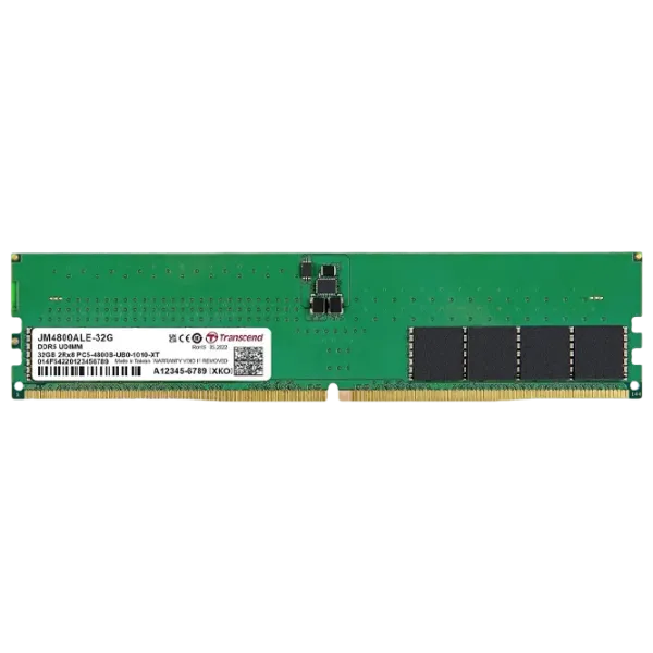 Оперативная память Transcend JM4800ALE-32G DIMM/ DDR5/ 32 ГБ photo 1
