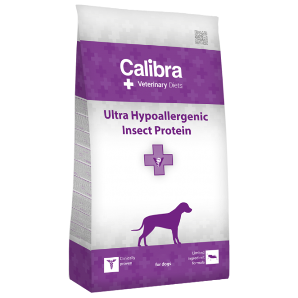 Hrană pentru câini uscată Calibra VD Dog Ultra-Hipoallergenic Insect 12 kg/ Orez photo 1 Hrană pentru câini uscată Calibra VD Dog Ultra-Hipoallergenic Insect 12 kg/ Orez photo 1