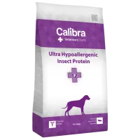 Hrană pentru câini uscată Calibra VD Dog Ultra-Hipoallergenic Insect 12 kg/ Orez