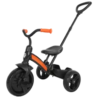 Трицикл Qplay Elite Plus 25 кг/ Черный