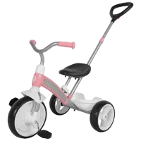 Трицикл Qplay Elite Plus 25 кг/ Розовый