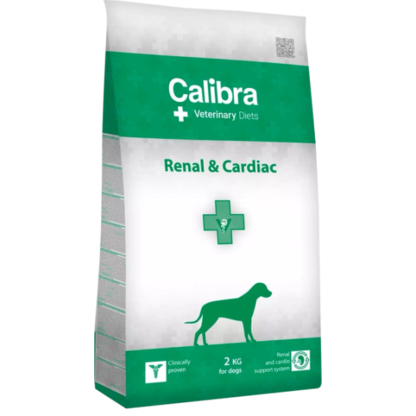 Hrană pentru câini uscată Calibra VD Dog Renal-Cardiac 2 kg/ Orez, ou photo 1 Hrană pentru câini uscată Calibra VD Dog Renal-Cardiac 2 kg/ Orez, ou photo 1
