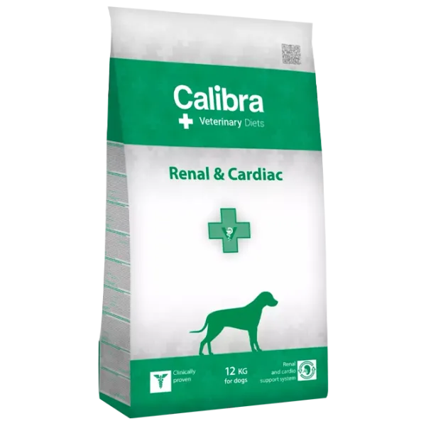 Hrană pentru câini uscată Calibra VD Dog Renal-Cardiac 12 kg/ Orez, ou photo 1 Hrană pentru câini uscată Calibra VD Dog Renal-Cardiac 12 kg/ Orez, ou photo 1