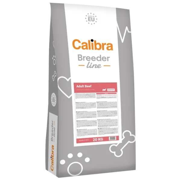 Корм для собак сухой Calibra Dog Breeder Line P Adult Beef 20 кг/ Говядина photo 1