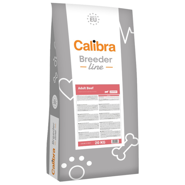 Корм для собак сухой Calibra Dog Breeder Line P Adult Beef 20 кг/ Говядина photo 1